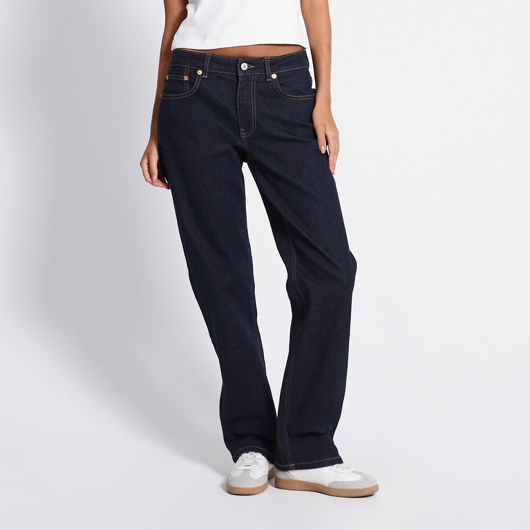 Mid waist straight jeans "Mid West"